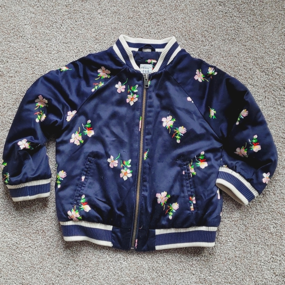 Baby Gap 4T satin bomber